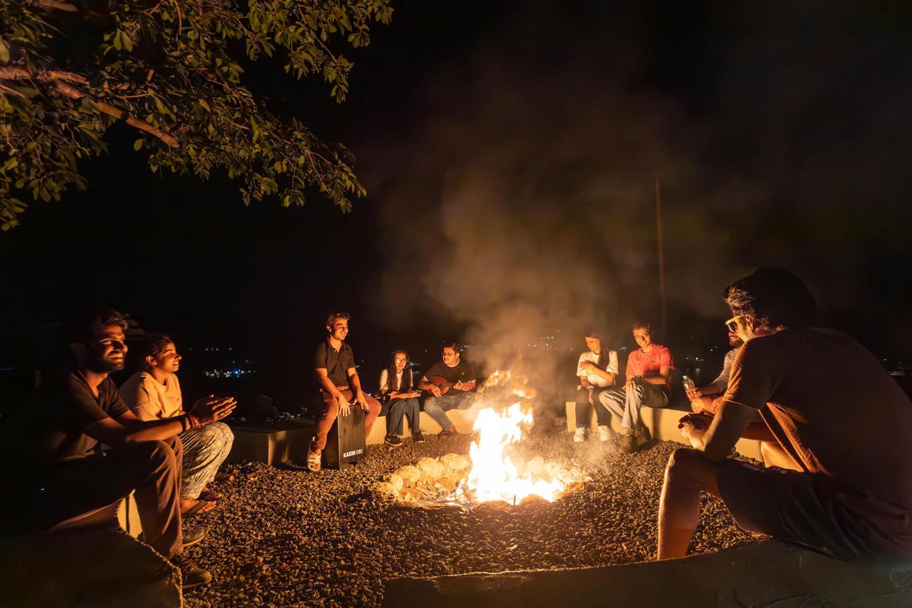 Bonfire & Music Night at Bhandardara Camping